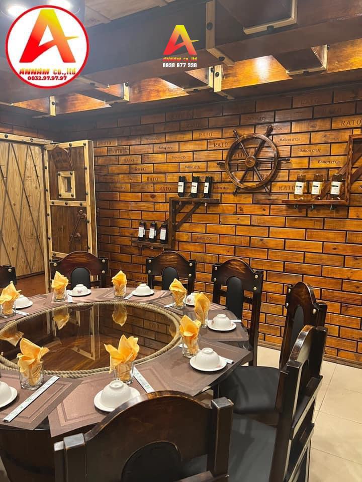 nhà hàng hầm rượu 30 bờ sông