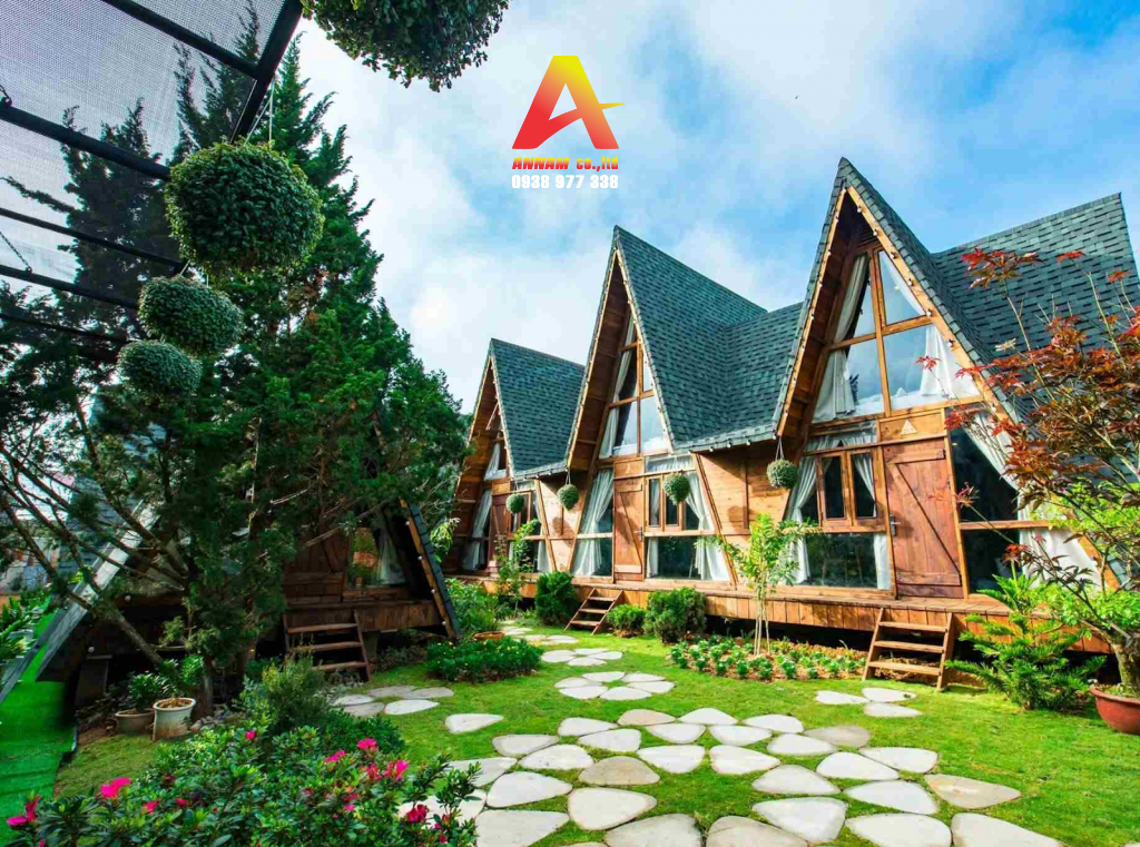 Nhà lắp ghép homestay