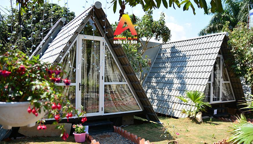 Nhà lắp ghép homestay