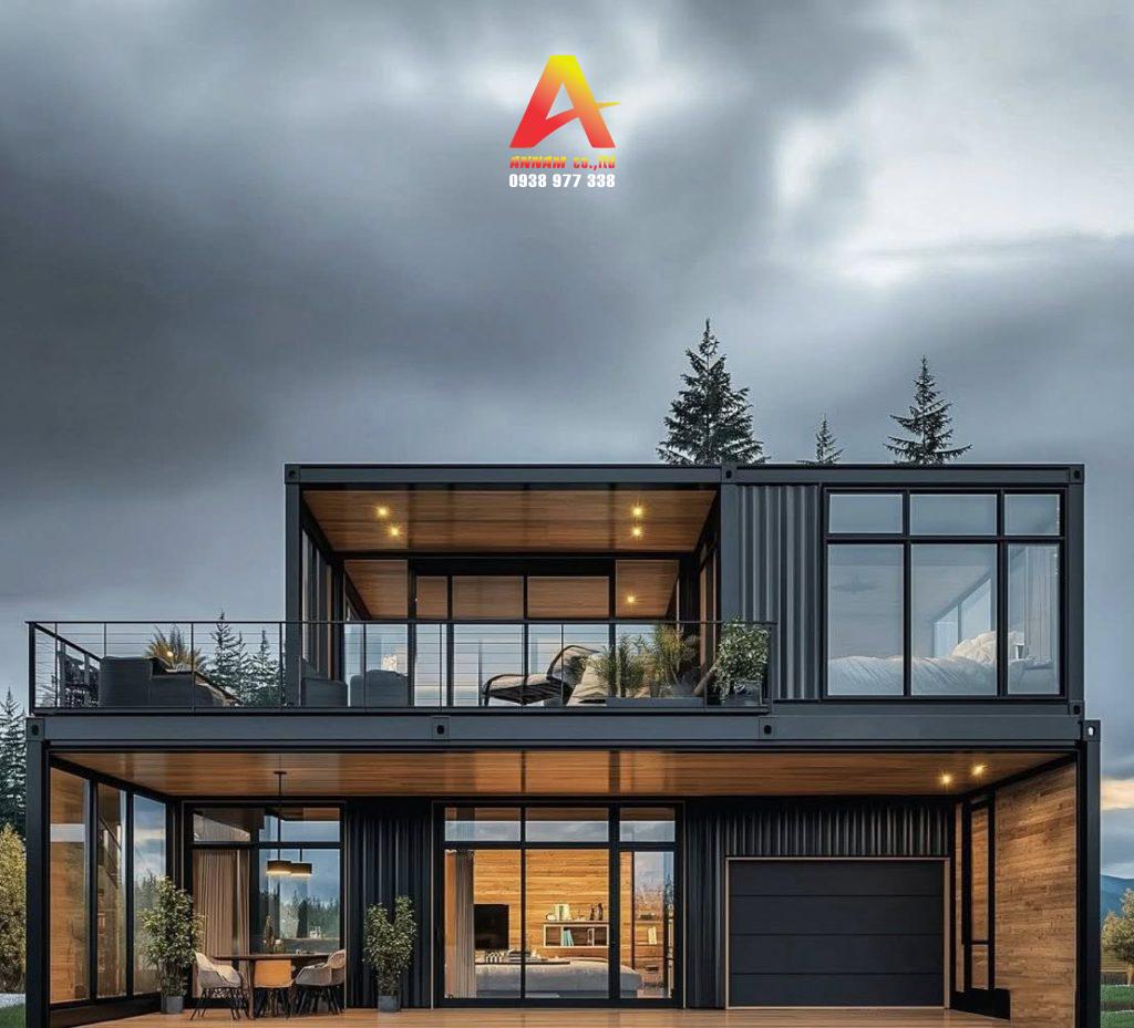 nhà lắp ghép hiện đại