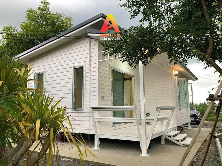 thi công nhà lắp ghép bằng tấm panel