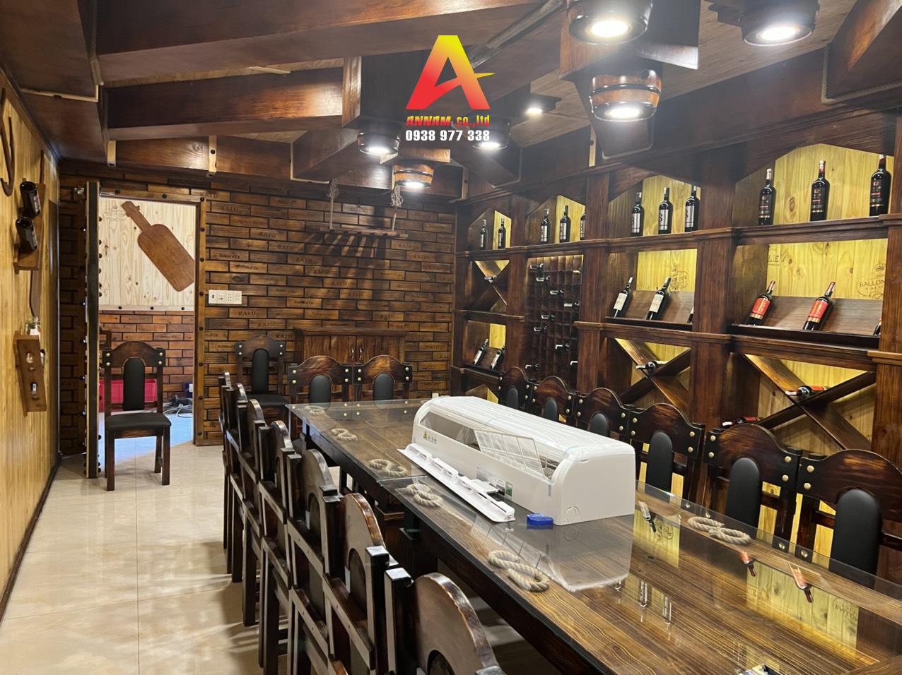 thiết kế hầm rượu đẹp