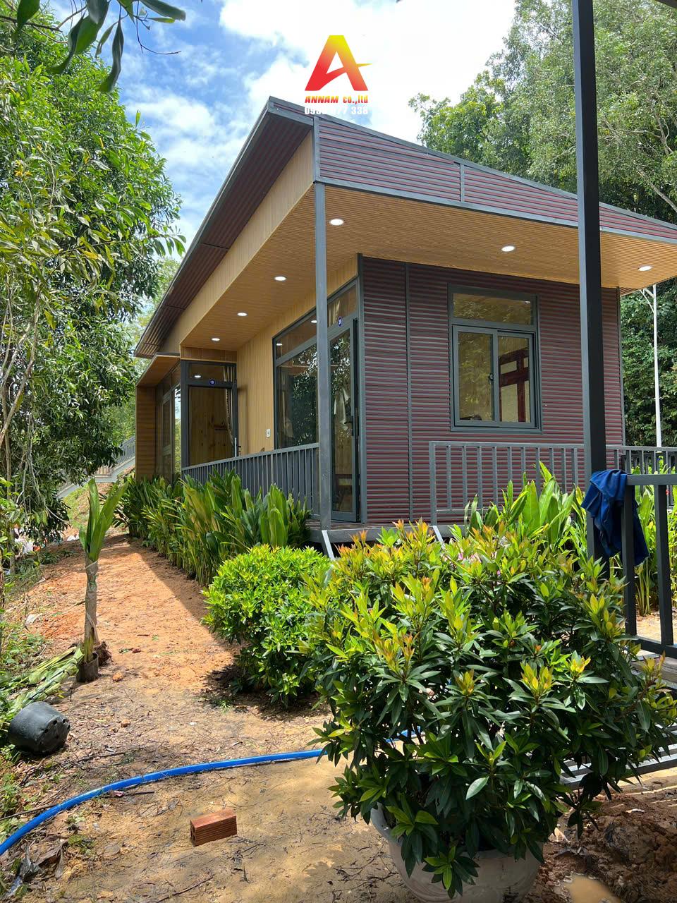 Nhà lắp ghép tấm panel