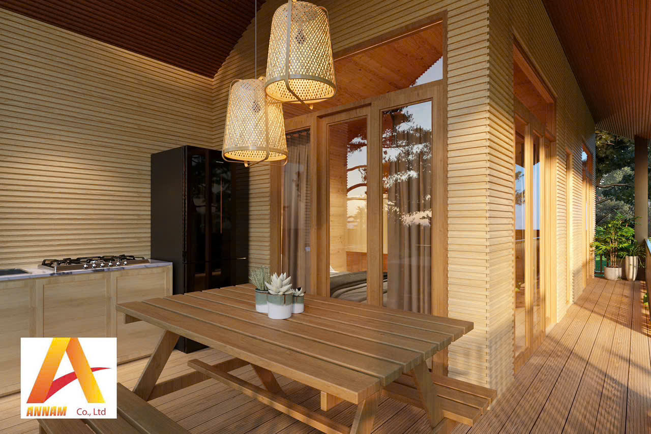 nhà vườn lắp ghép