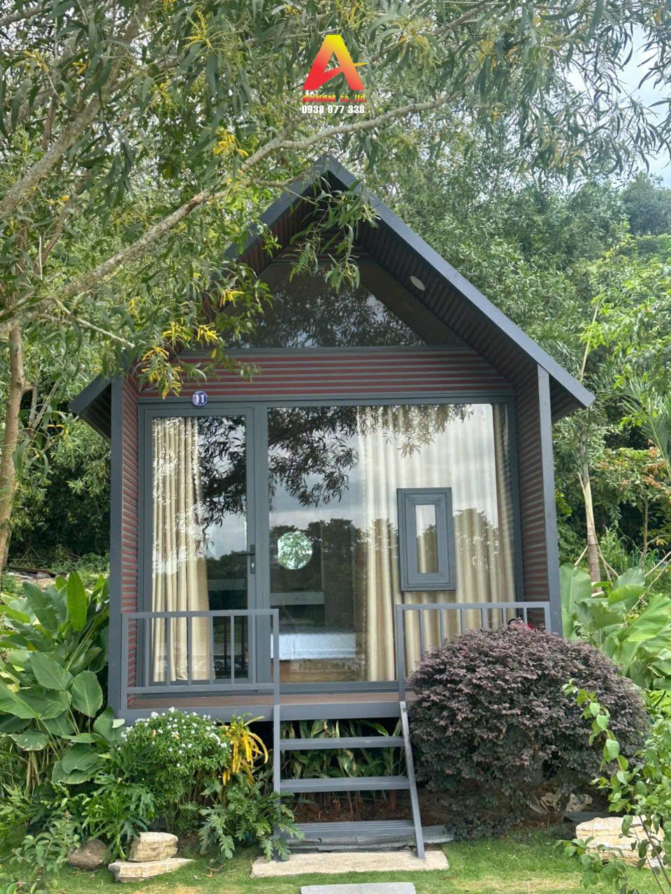 thi công nhà lắp ghép tấm panel