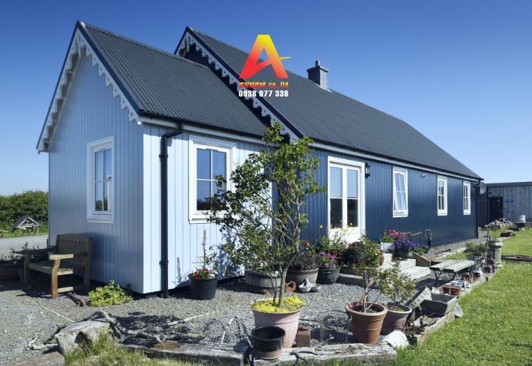 thi công nhà lắp ghép trọn gói