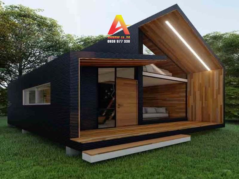 nhà bungalow lắp ghép