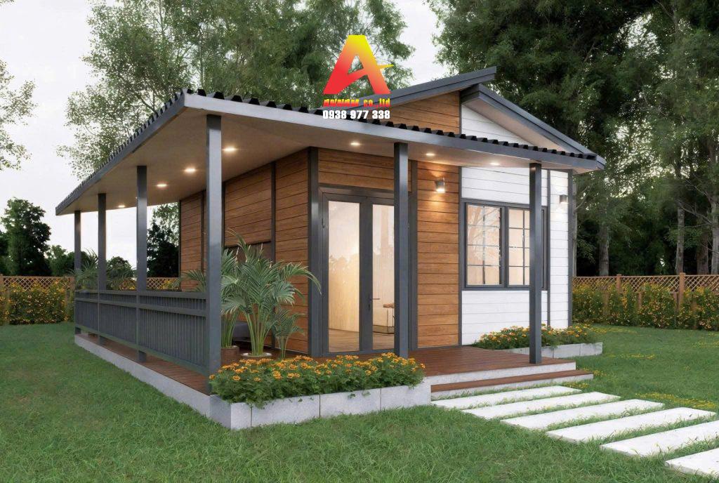 Nhà lắp ghép 100m2