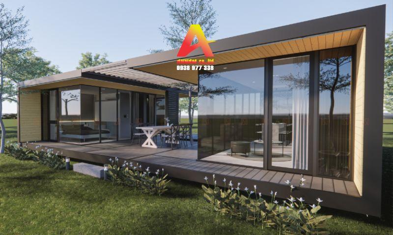 Nhà lắp ghép 600 triệu