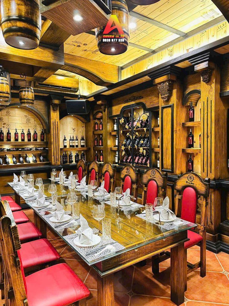 thi công hầm rượu đẹp