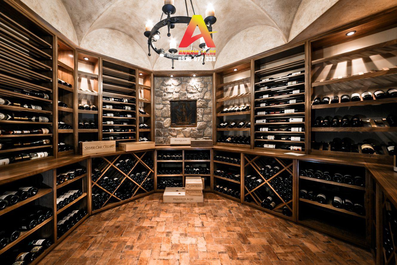 Thi công hầm rượu hiện đại