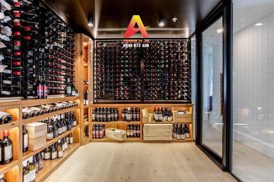 Thi công hầm rượu hiện đại