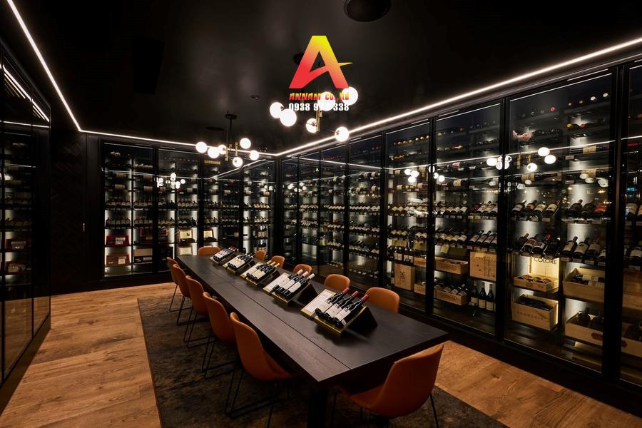 Thi công hầm rượu hiện đại