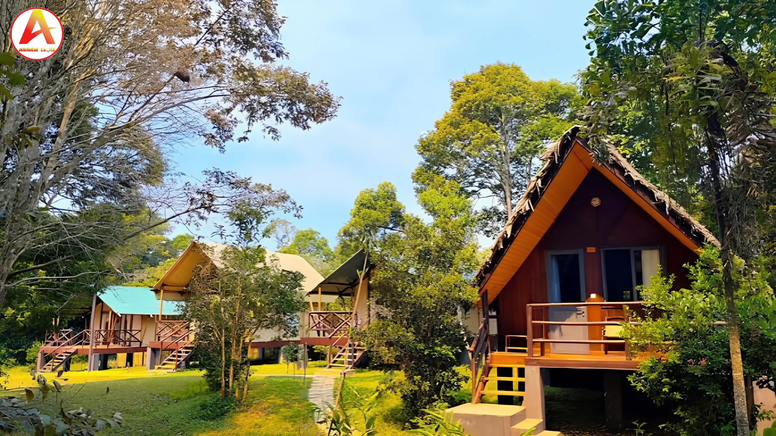 Khám phá mẫu nhà lắp ghép bungalow đẹp, hiện đại, phù hợp kinh doanh homestay và nghỉ dưỡng