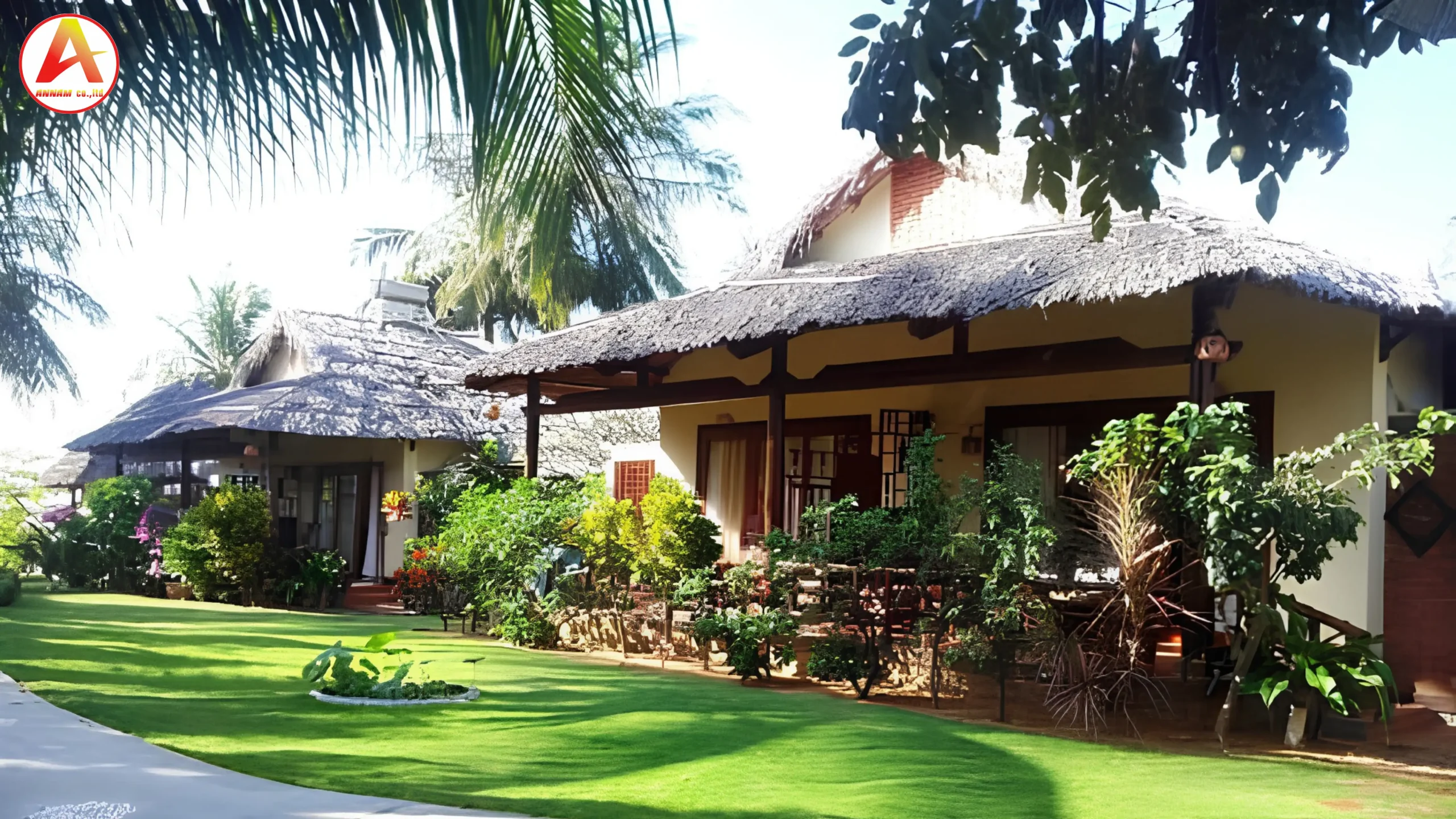 Bungalow lắp ghép nghỉ dưỡng do Công ty An Nam tư vấn thiết kế.