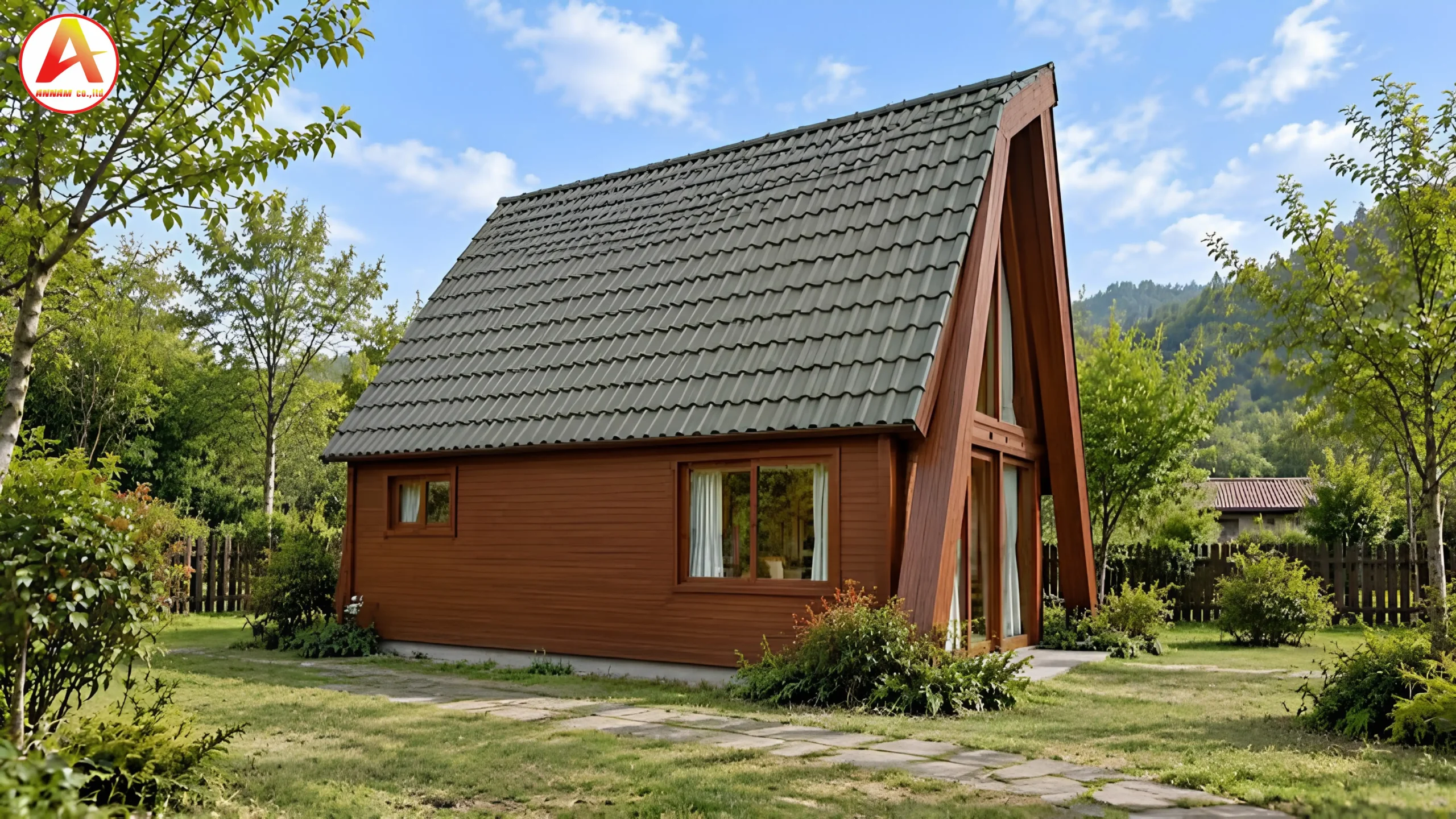 nhà kiểu homestay đẹp hiện đại