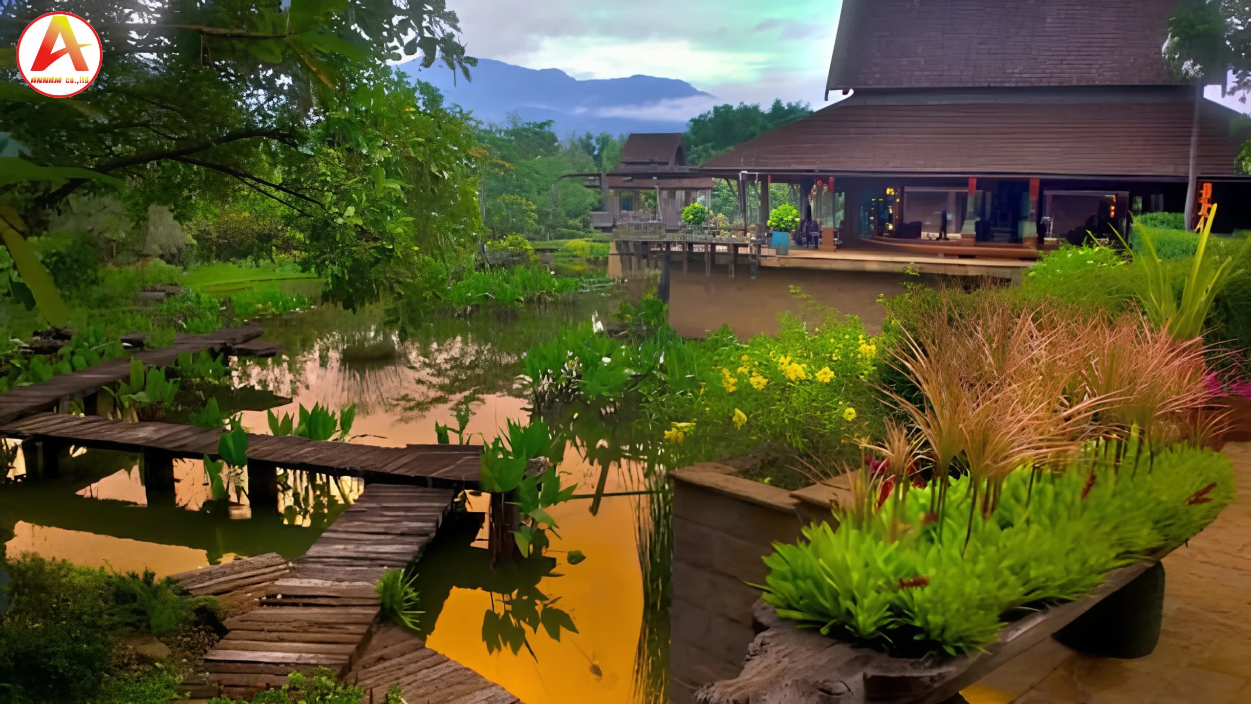 nhà kiểu homestay đẹp hiện đại