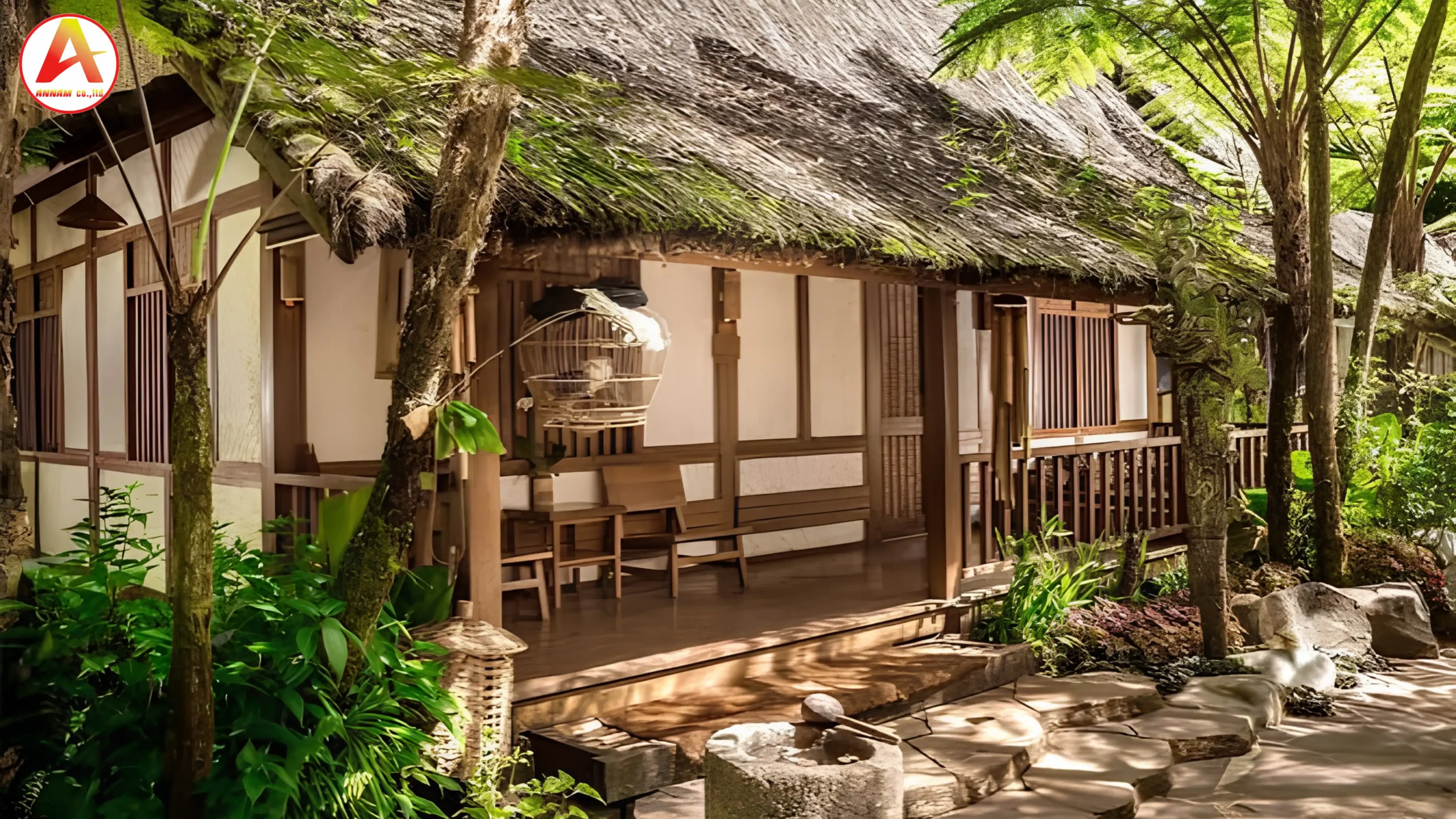 nhà kiểu homestay đẹp hiện đại